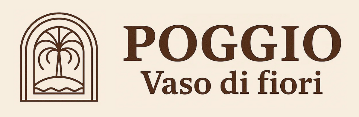Poggio vaso di fiori